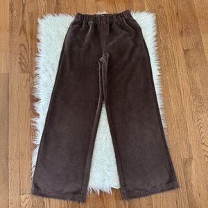 Urban Outfitters BDG Wide Leg Pants Women’s Small Brown Corduroy Elastic Waist